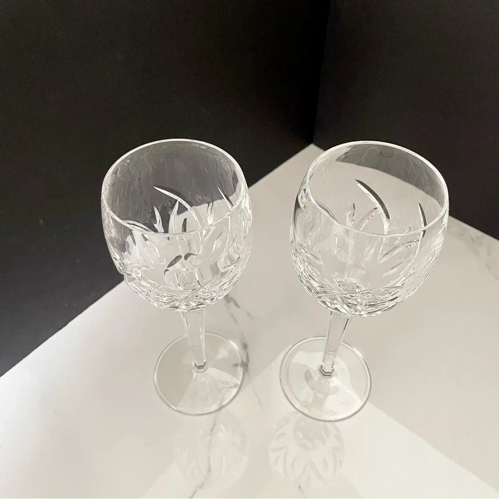 SET of 2 Lucerne Goblets by Waterford Crystal